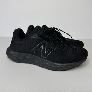 New Balance 520 Womens Size 7 Black Running Shoes Lightweight Athletic